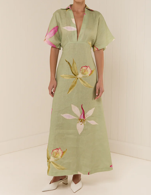 Light Green Jasmine Dress