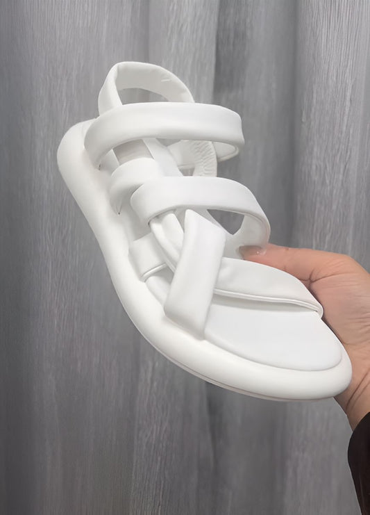 White Soft Cloud Sandals