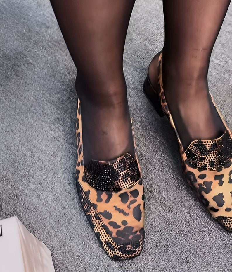 Leopard Print Women's Sandals