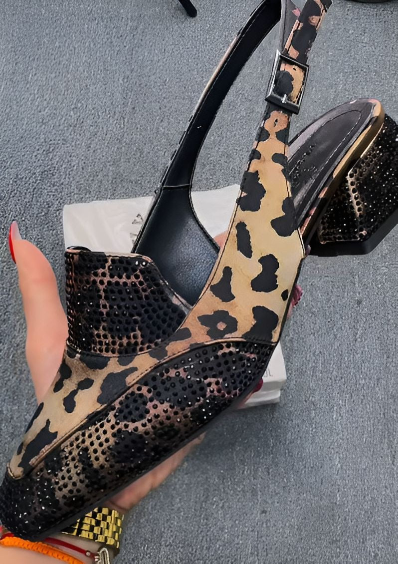 Leopard Print Women's Sandals