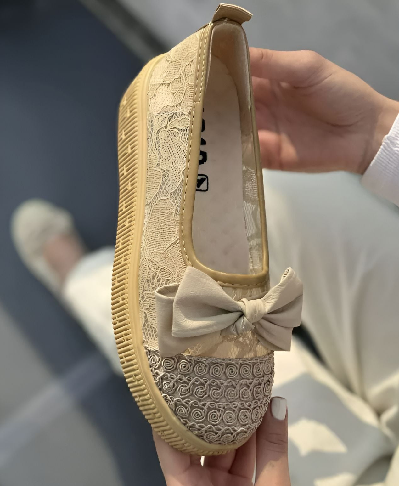 Lace Bow Women Shoes