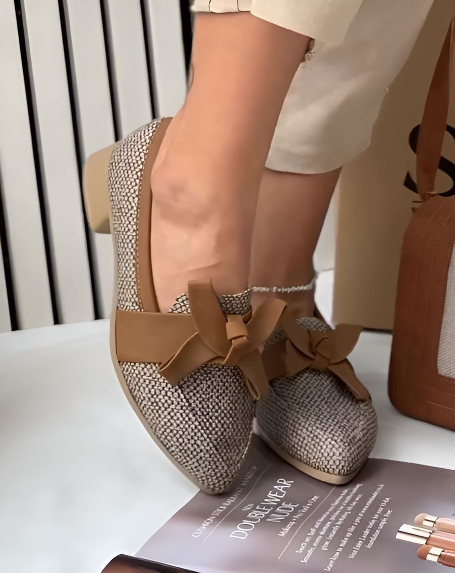 Bow Pointed Sandals