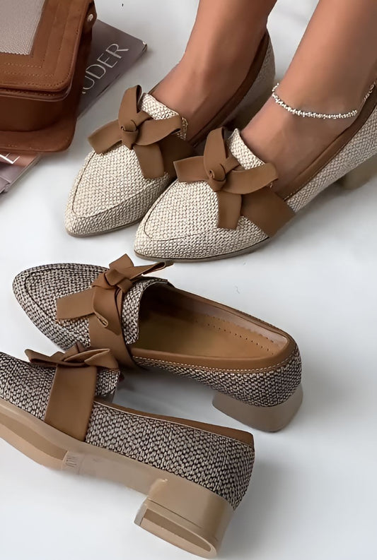Bow Pointed Sandals