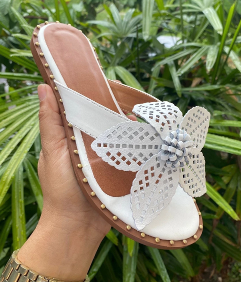 Summer 3D Flower Slippers