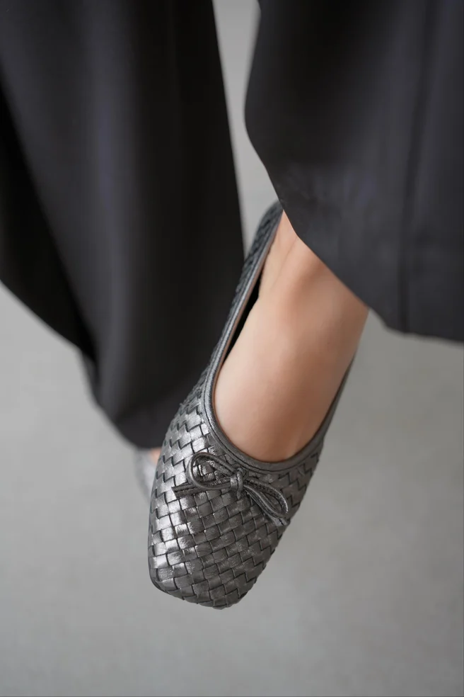 Bowknot Soft Leather Women's Shoes