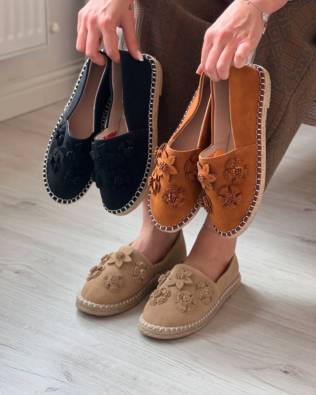 3D Flower Comfortable Women Shoes