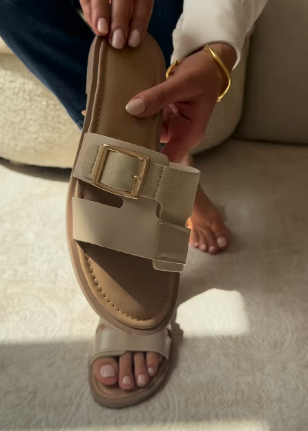 Soft Leather Comfortable Slippers