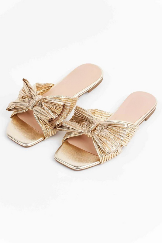 Women Bow Flat Shoes