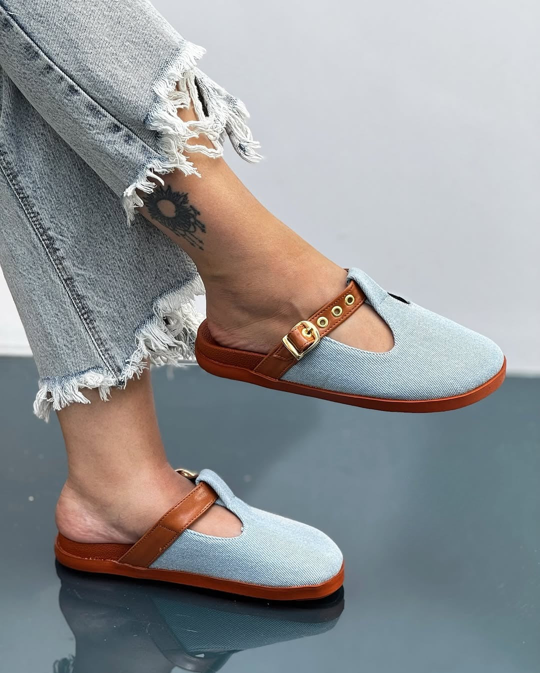 Denim Comfortable Women Slippers