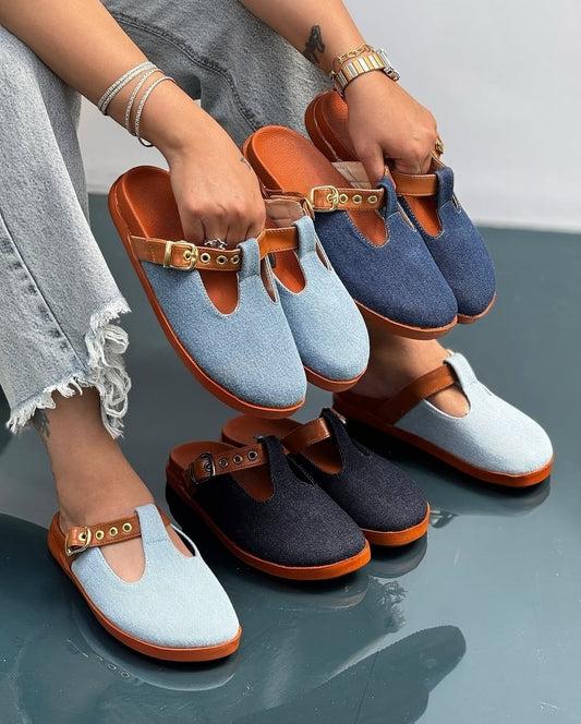 Denim Comfortable Women Slippers