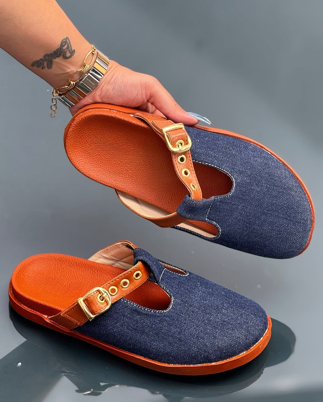 Denim Comfortable Women Slippers