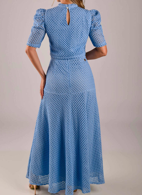 Elegant Mesh Breathable Skirt Set