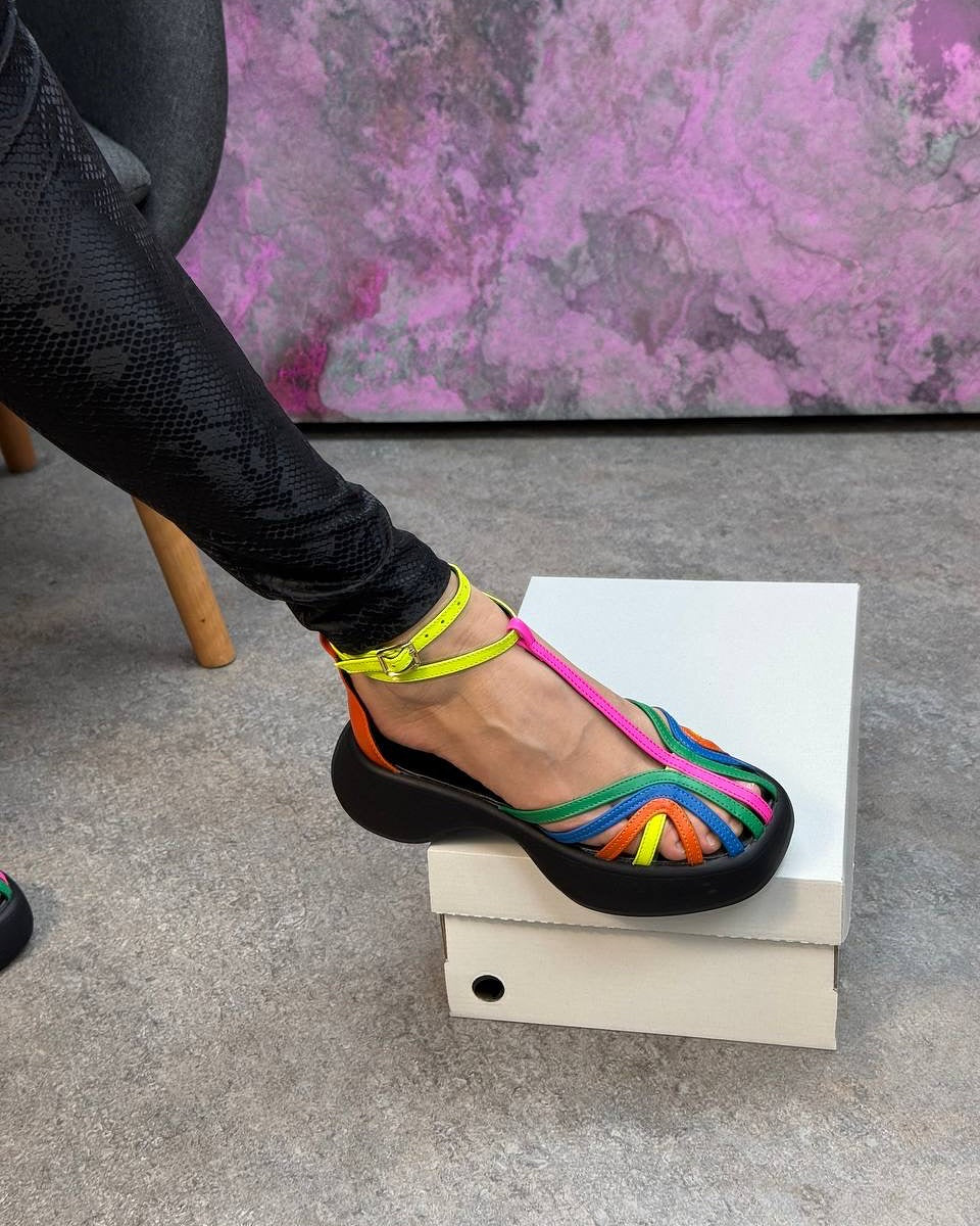 Colorful Woven Women Sandals