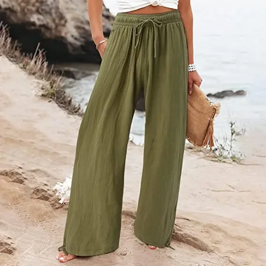 Summer Casual Loose Comfort Pants With Pockets