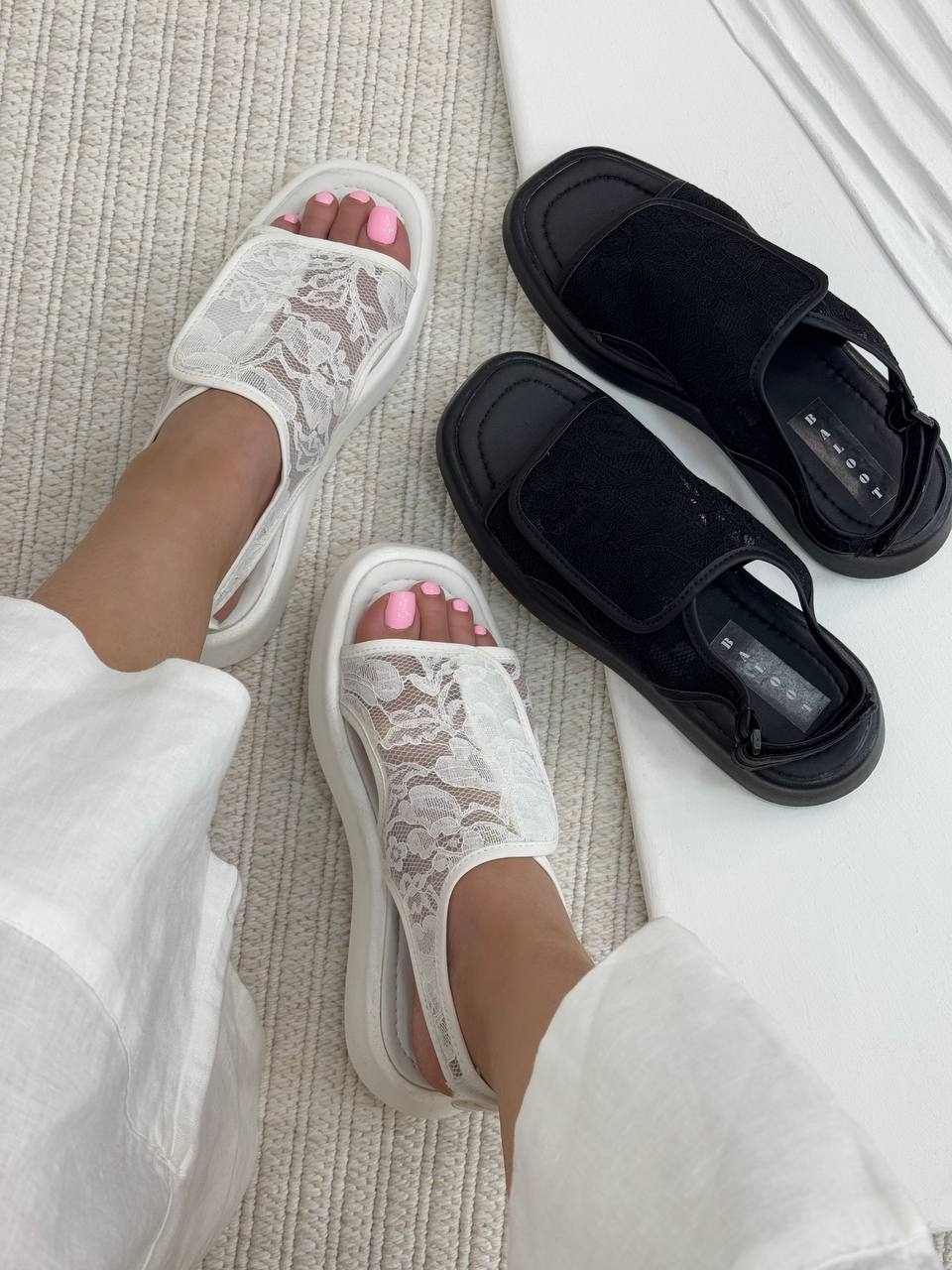 Elegant Lace Women Sandals
