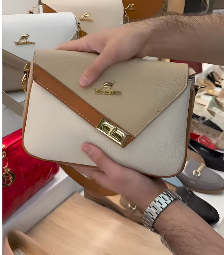 Brown Leather Women Bag