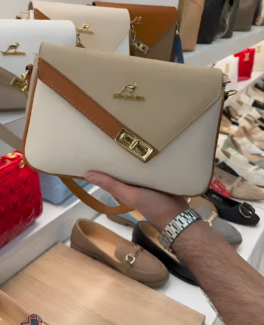 Brown Leather Women Bag