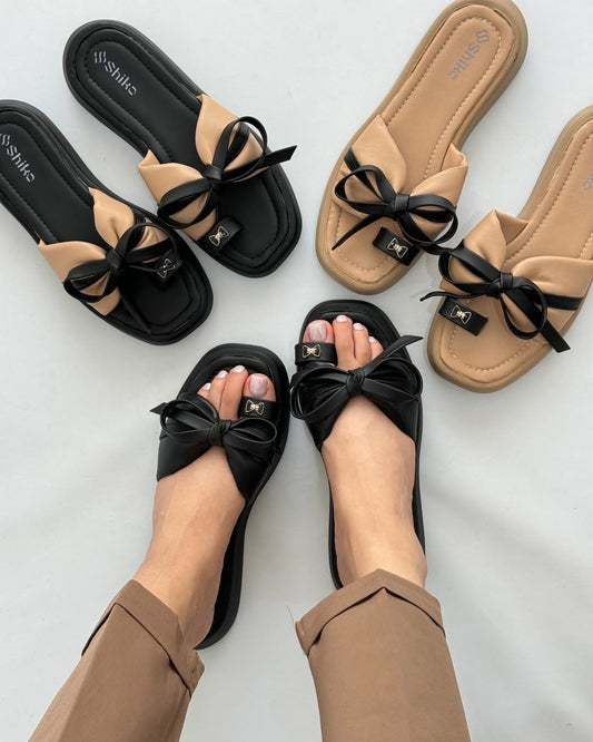 Bowknot Soft Sole Comfortable Slippers