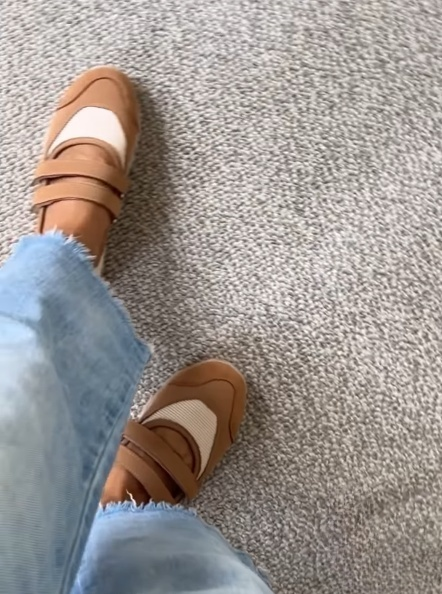 Velcro Comfort Flat  Women Shoes