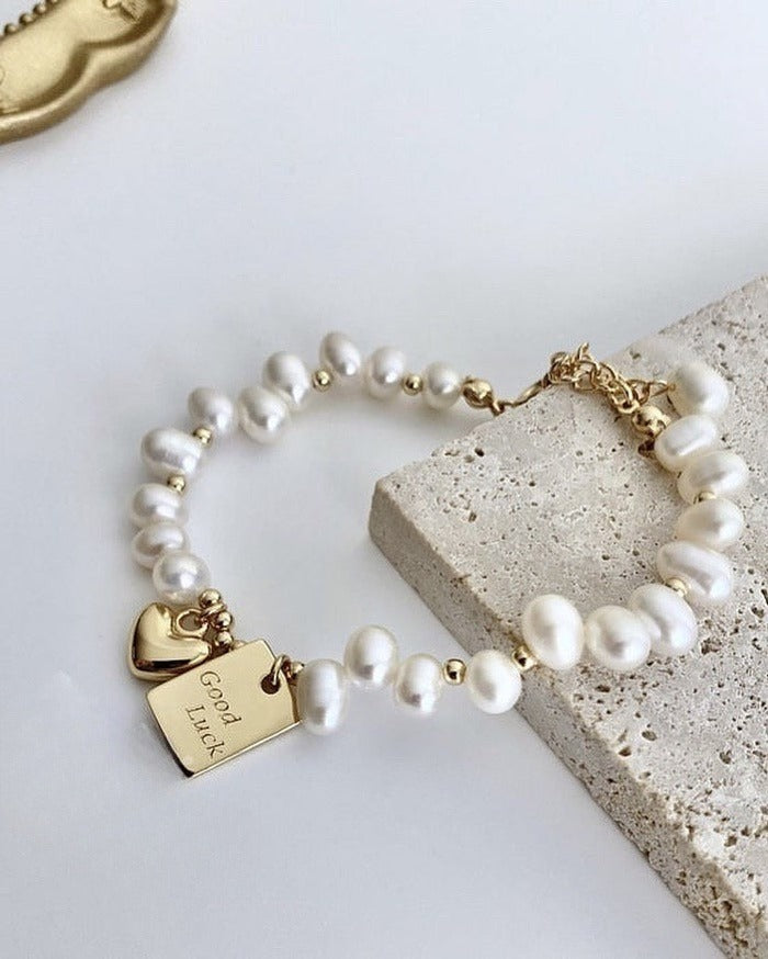 Good Luck Pearl Bracelet & Necklace