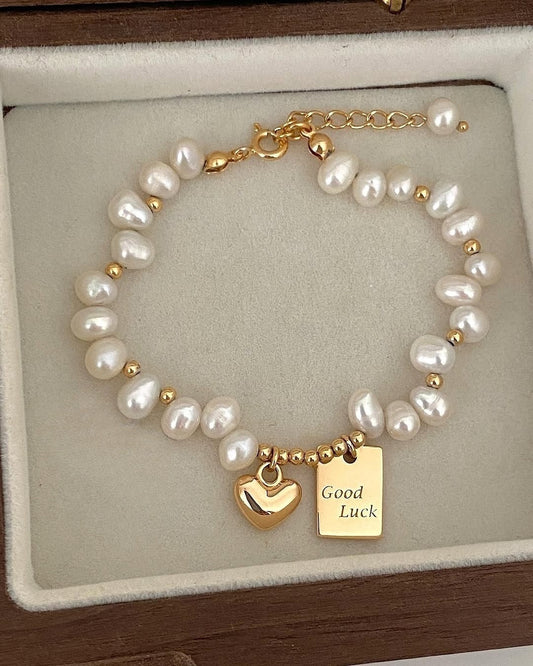 Good Luck Pearl Bracelet & Necklace