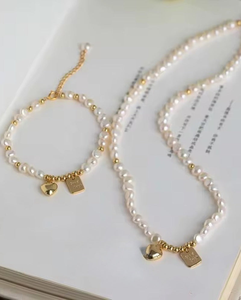 Good Luck Pearl Bracelet & Necklace