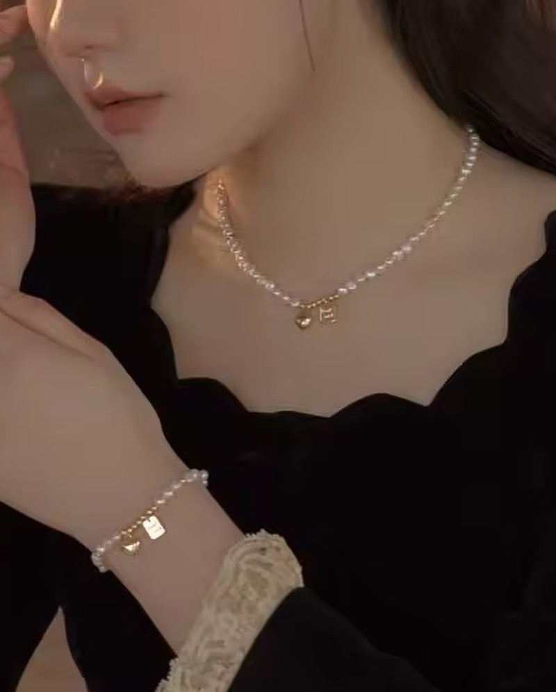 Good Luck Pearl Bracelet & Necklace
