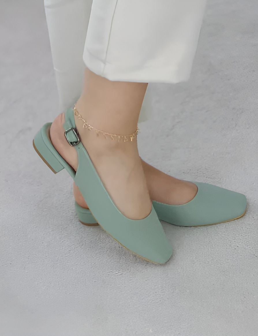 Elegant Low Heel Women Sandals