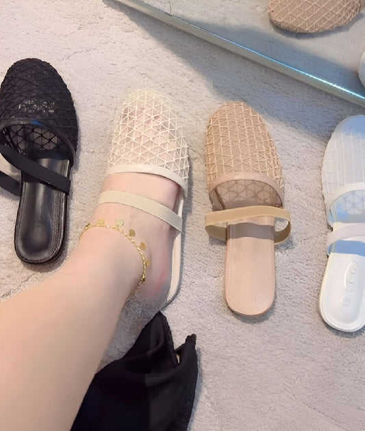 Pointed Mesh Women Sandals
