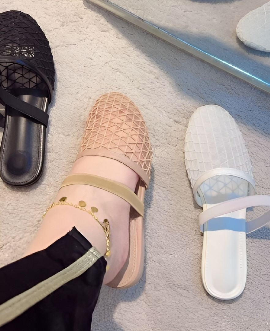Pointed Mesh Women Sandals