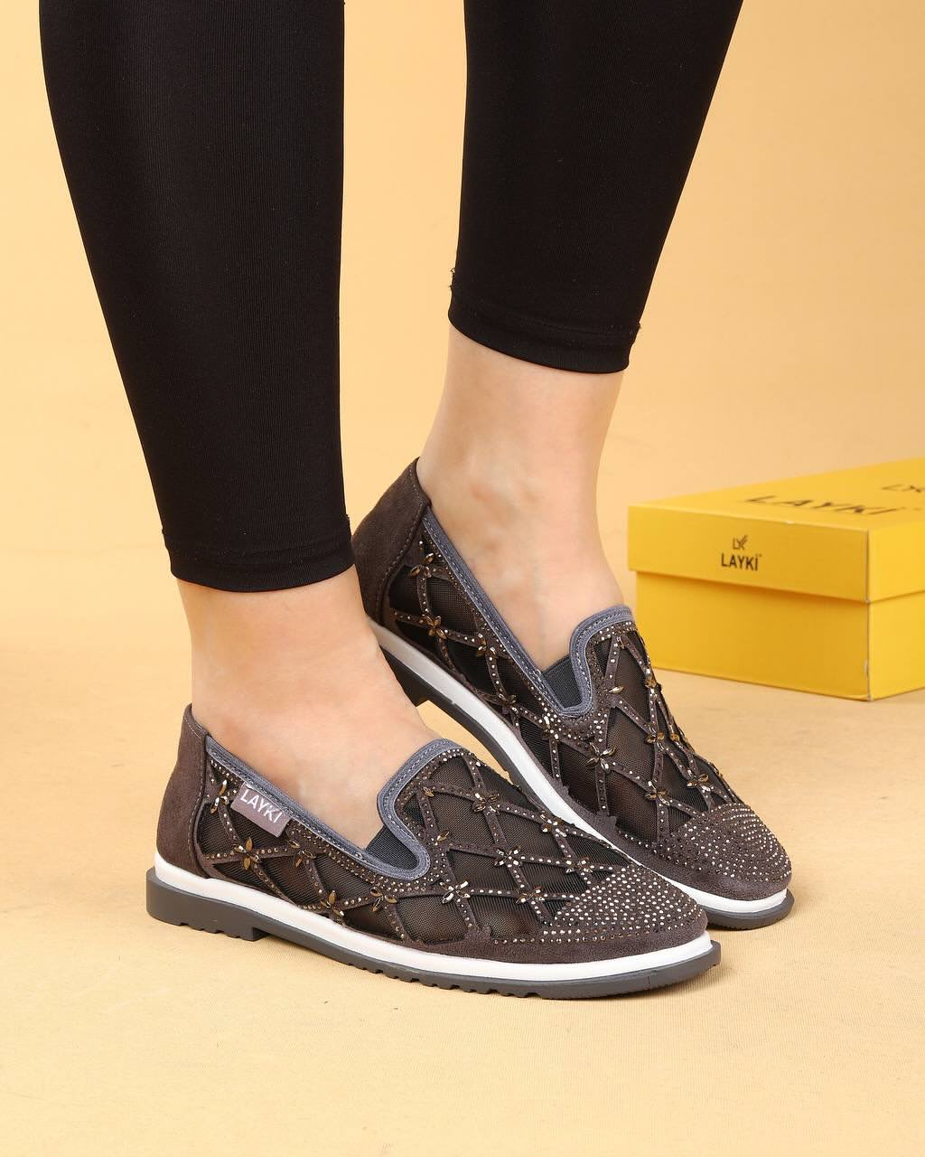 Mesh Glitter Women Shoes