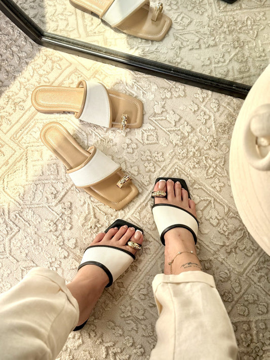 Elegant Women Flat Sandals