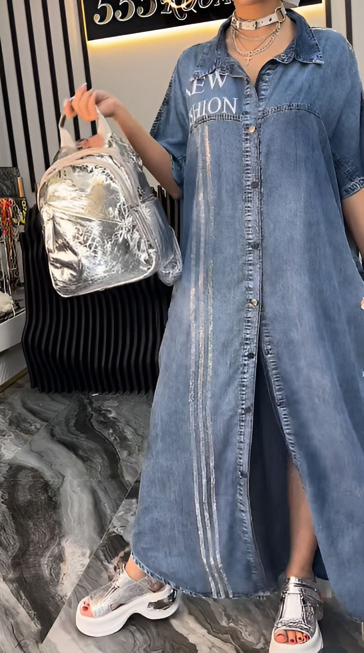 Summer Thin Denim Dress
