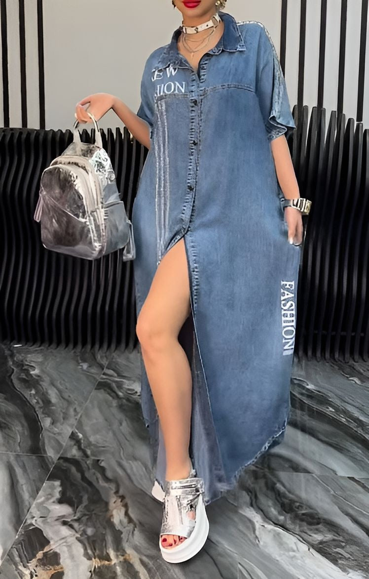 Summer Thin Denim Dress