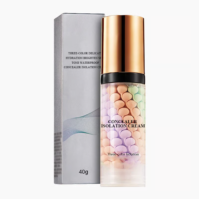 3-color Delicate Hydration Waterproof Concealer Isolation Cream