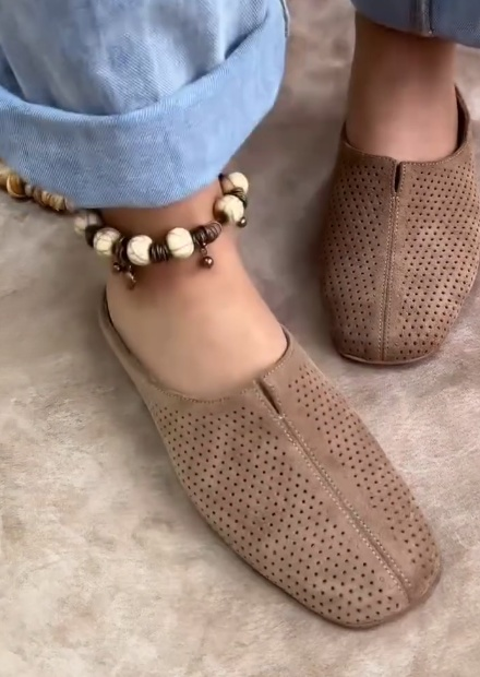 Women's Mesh Hollow Flat Shoes