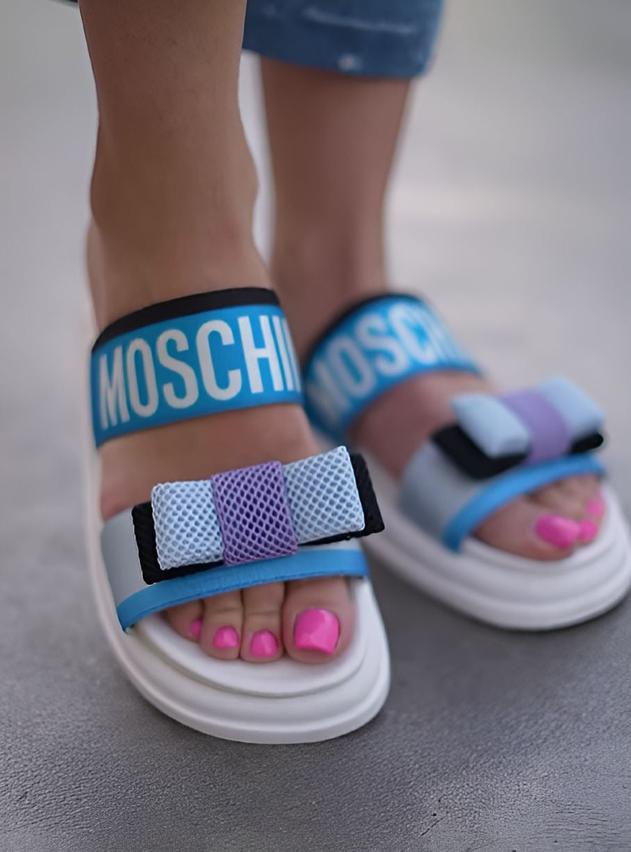 Bow Colorful Comfort Sandals