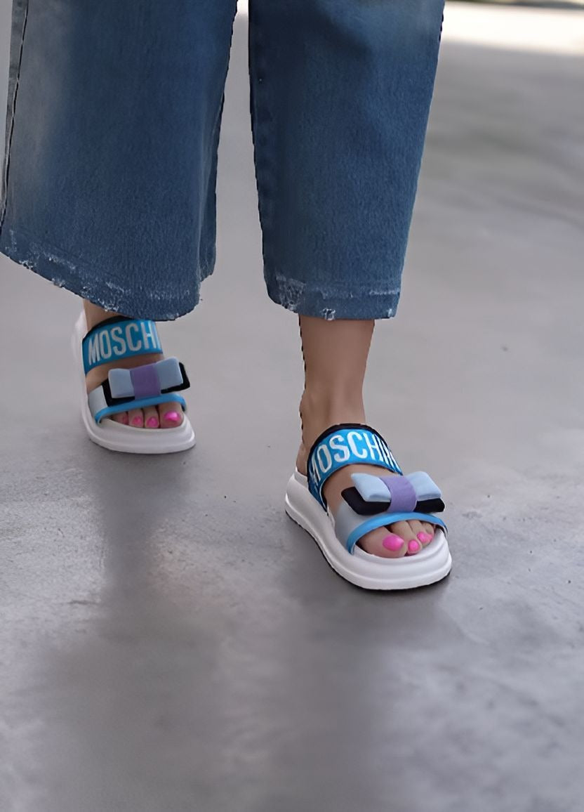 Bow Colorful Comfort Sandals
