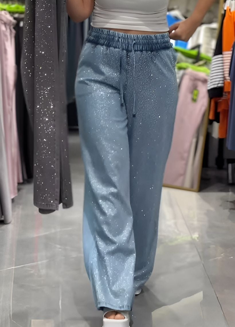Sparkling Rhinestones Jeans