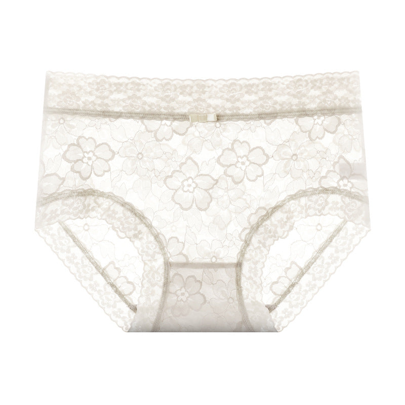 Summer Ultra-thin Flower Lace Panties