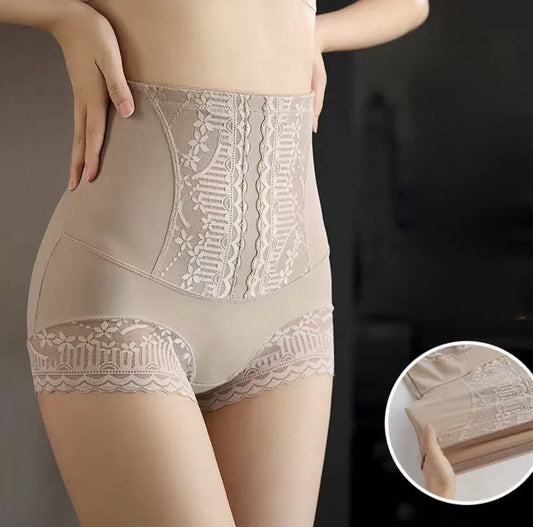 High Waist Tummy Control Cotton Body Shaping Panties
