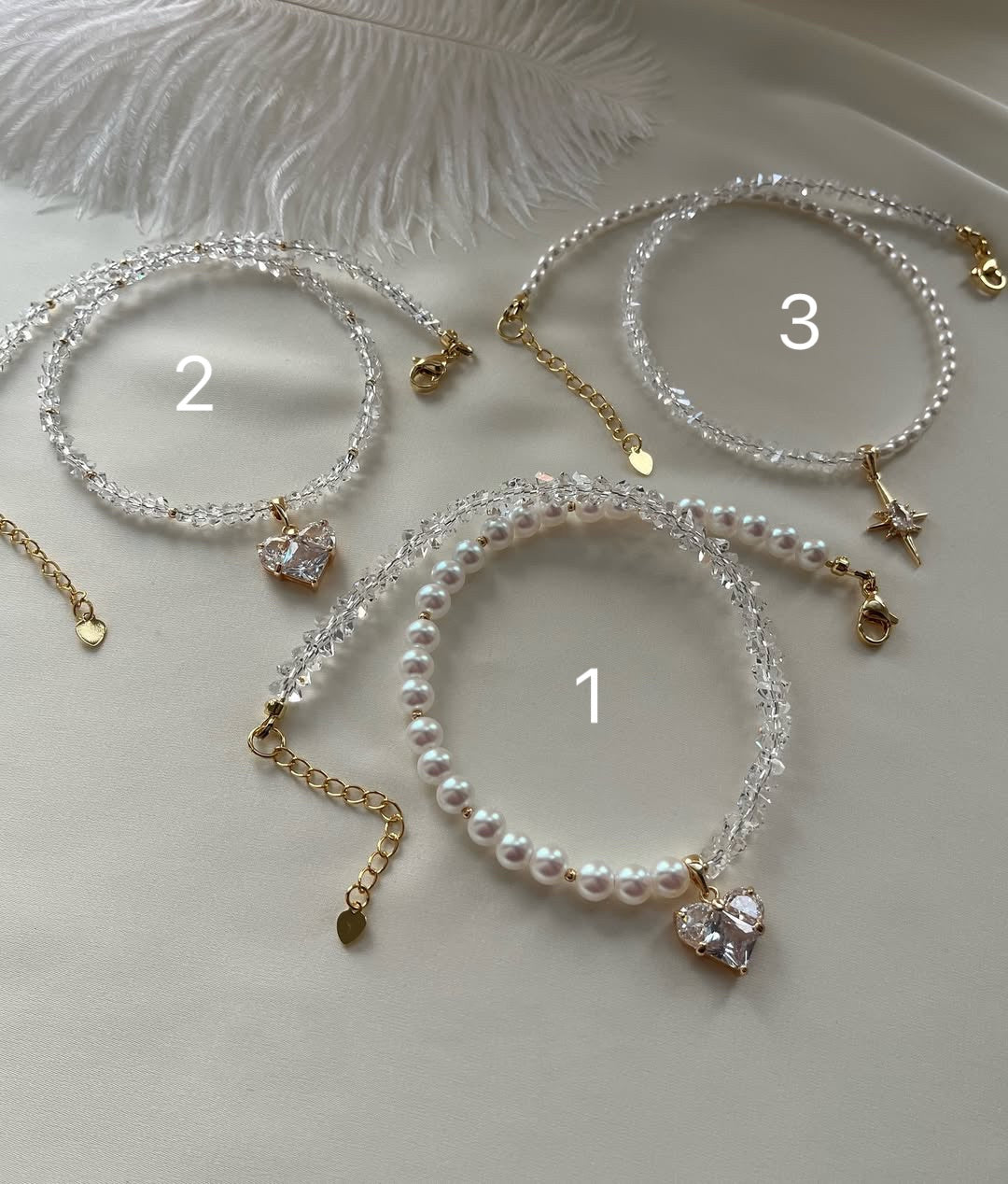 Summer New Pearl Rhinestone Necklace