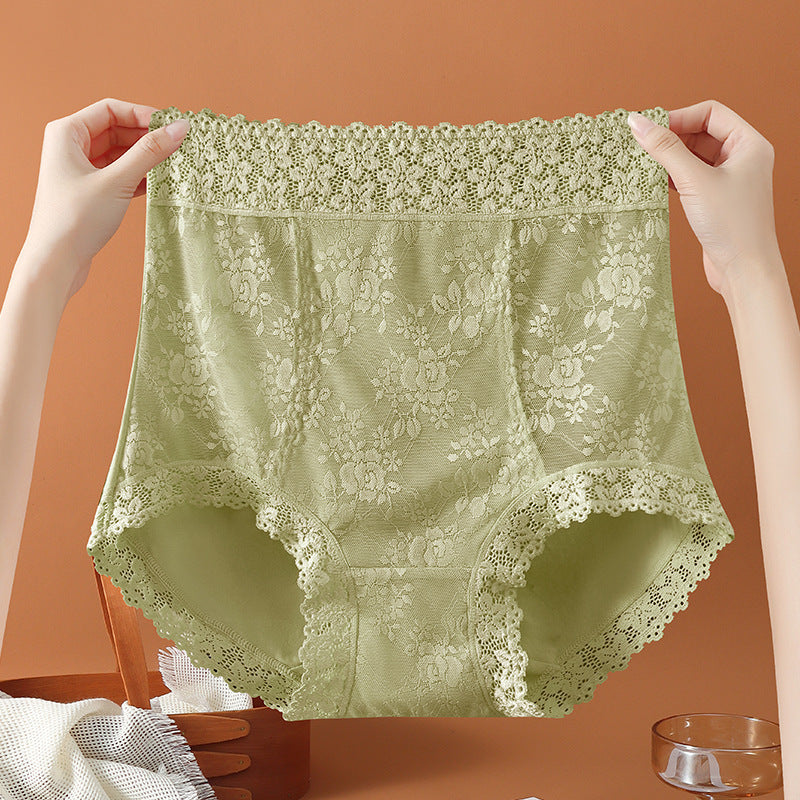 Plus Size Rose Lace Panties