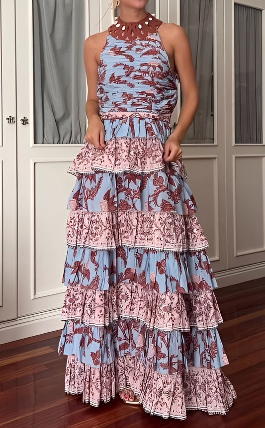 Printed Cake Dress