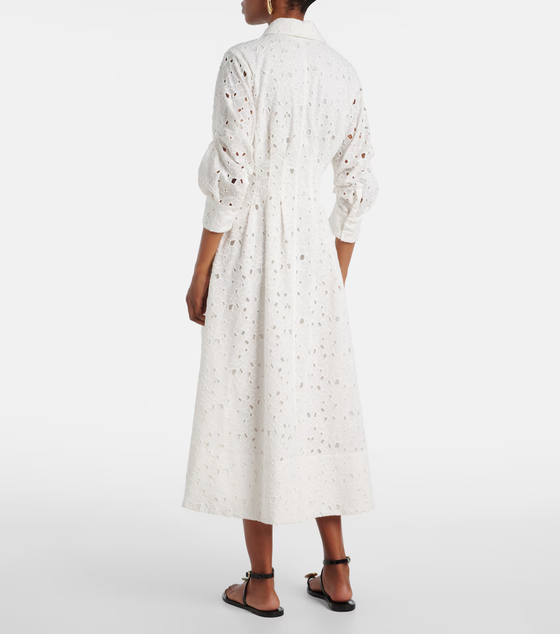 White Lace Long Dress
