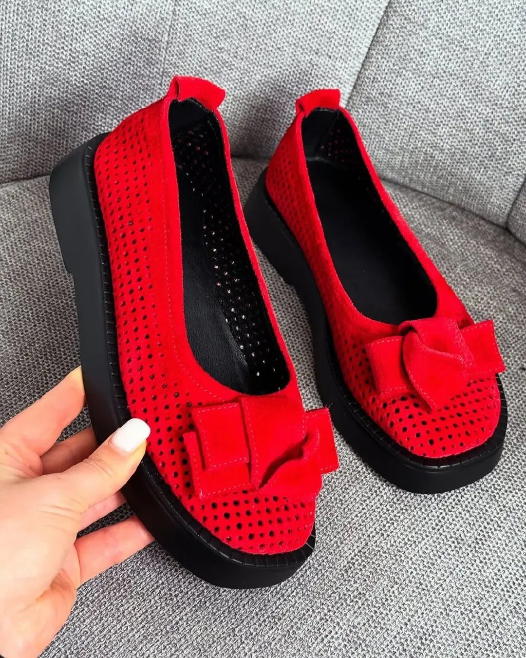 Bow Breathable & Comfortable Women Shoes