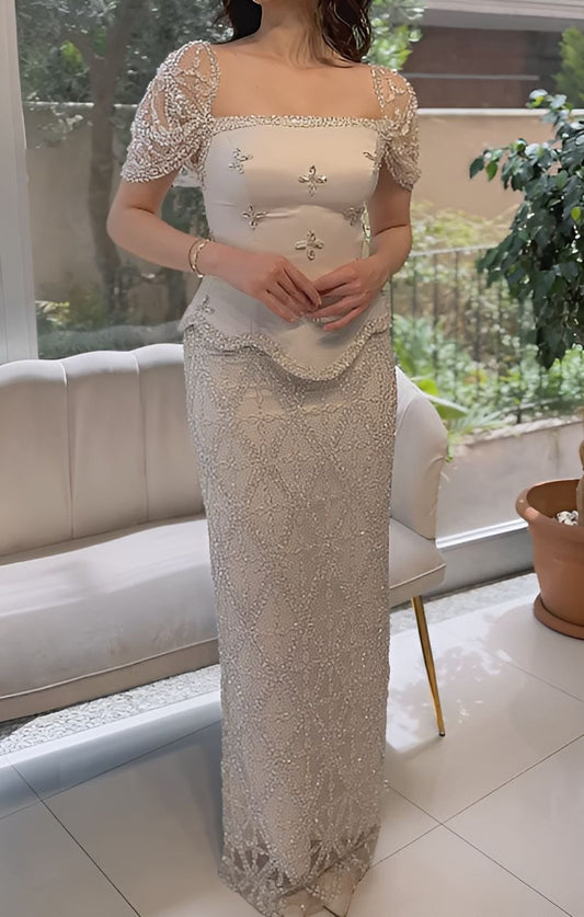 Sparkling Rhinestone Two-Piece Set