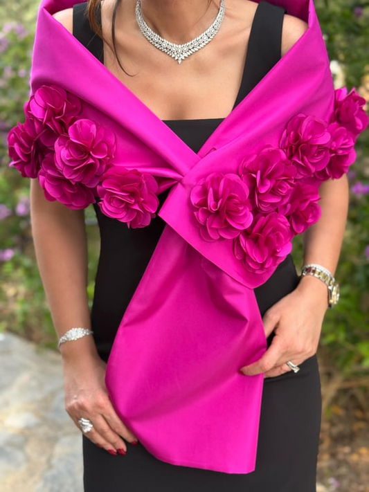 3D Flower Shawl
