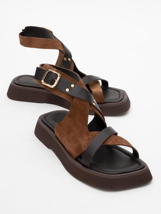 Casual Cross Strap Sandals