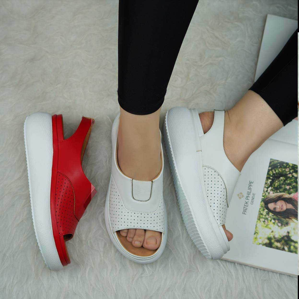 Comfortable Summer Thick-Soled Women Shoes